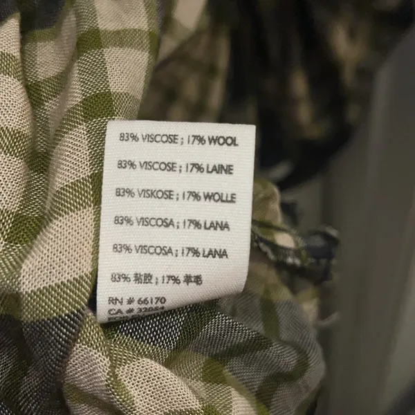 Free People Plaid Long Sleeve Shirt Small - Image 5