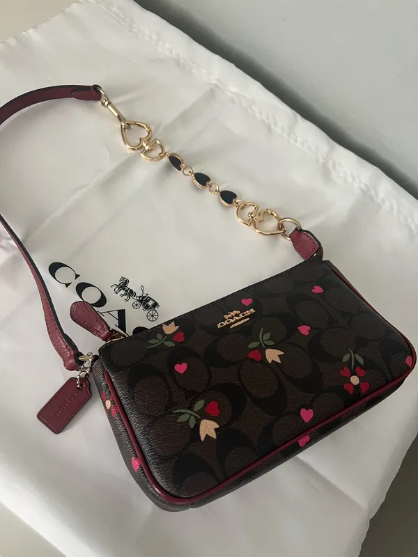 Coach Nolita 19 With Heart Petal Print - Image 4