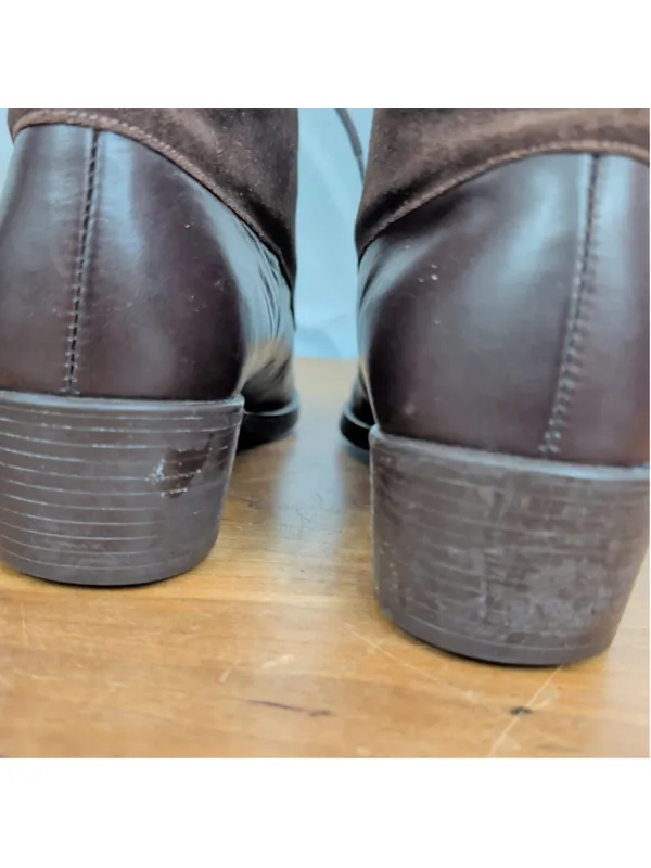 Ladies' Munro USA Made Leather Ankle Boots Size 9.5 - Image 7