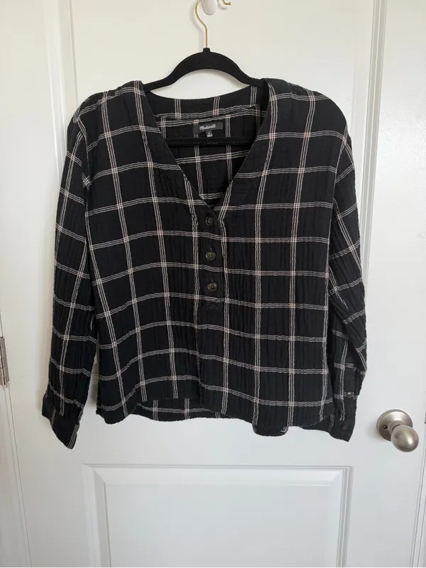 Madewell Lightspun Evert Top Medium - Image 3