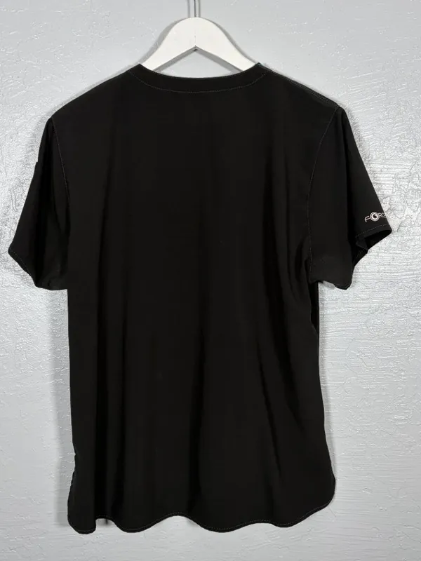 Carhartt Force Women L Black Cross Flex V Neck Scrub Top Modern Fit Nursing - Image 5