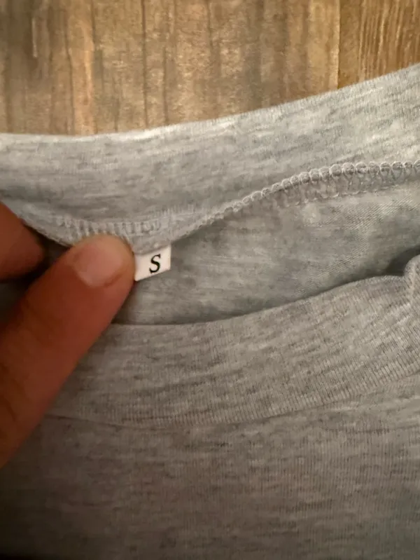 Boutique Tiger Sequin Shirt Gray - Image 2