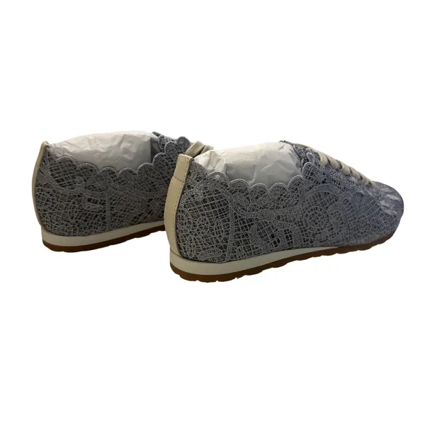 Dolce Vita Women's Dayana Sneaker in Dusty Blue Lace, Size 7 - Image 4
