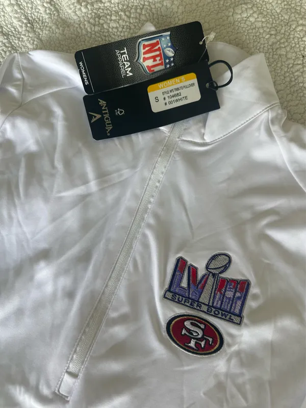 2023 Super bowl San Francisco 49ers Women’s Quarter Zip - Image 2