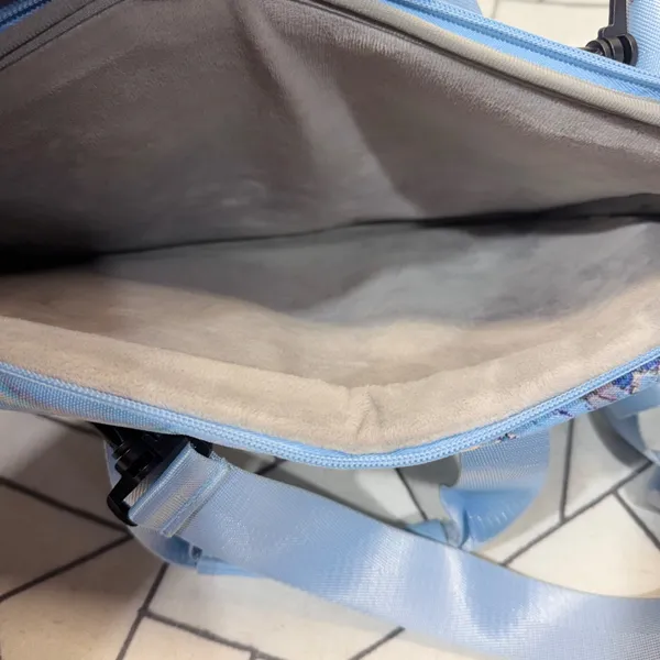 Mosiso Laptop Bag 13-14 inch Blue Marble Shoulder Messenger Briefcase‎ Case - Image 5