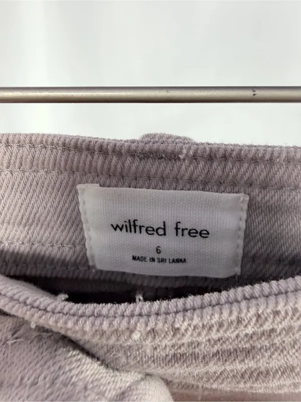 Aritzia Wilfred Free Modern Utility‎ Pants in Purple Slate Size 6 - Image 5
