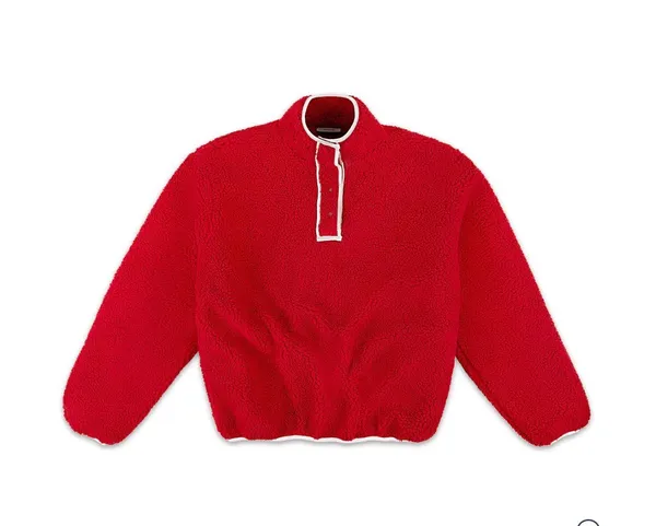Park Valentines Day Collection Fleece Pullover red - Image 2