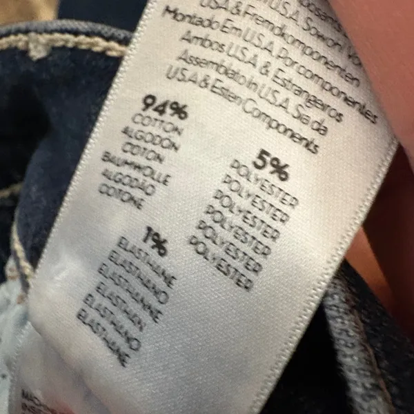 MOTHER DENIM The Hustler‎ Ankle Fray In Bake Sale Brawl Size 24 - Image 6