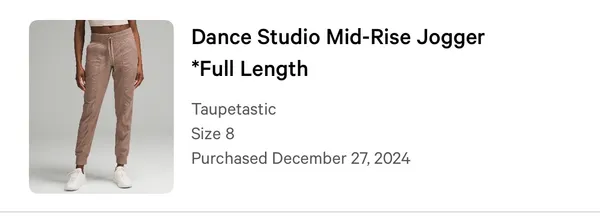 Lululemon Dance Studio Joggers Full-Length - Image 2