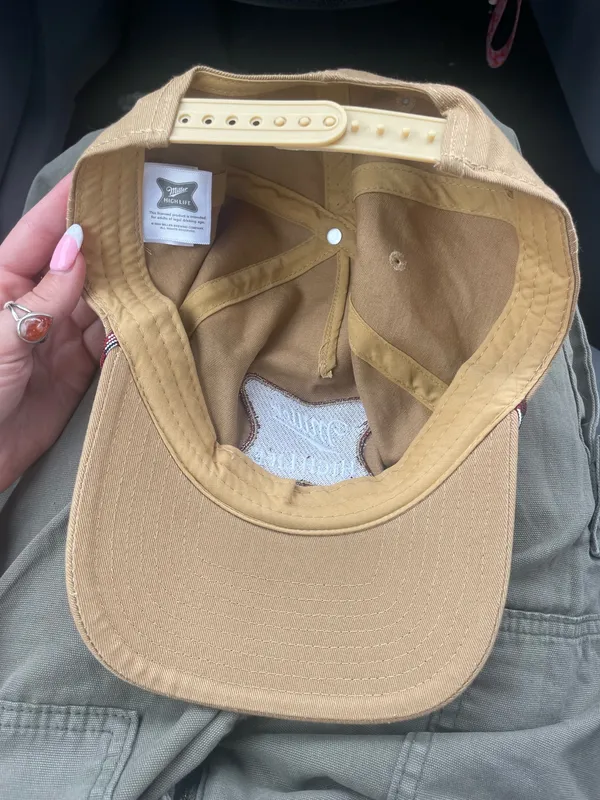 Miller Highlife Hat Tan - Image 2