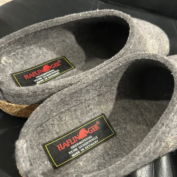 Haflinger Gray Felt Slip - Image 4