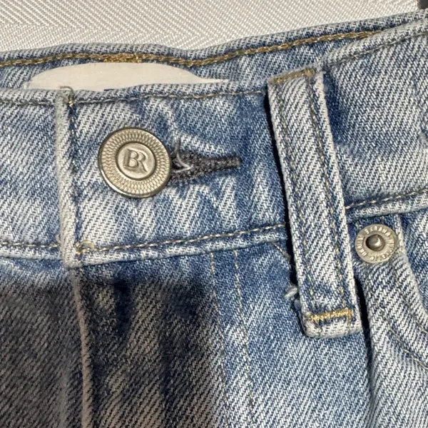 Banana Republic Pale Blue Straight Leg Jeans - Image 4