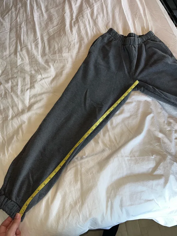 Brandy Melville Jogger Sweatpants Grey - Image 5