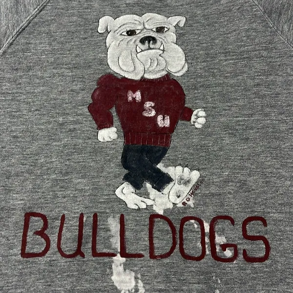 MSU Bulldogs Sweatshirt Size Large - Image 2