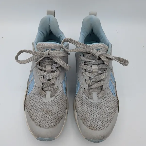 Reebok Zig Dynamica 4 Womens Grey Blue Running Shoes Sneakers US‎ 5.5 FFC0096069 - Image 4