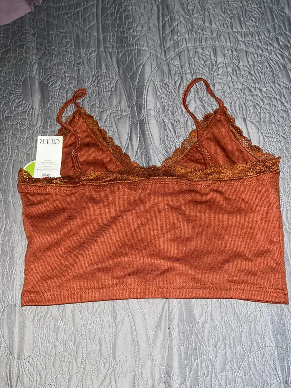 Cider Lace Trim Cami - Image 5