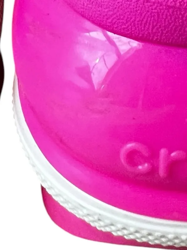 Crocs Mega Crush Triple Strap Platform Sandals Hot Pink Crush Women’s 10 - Image 5