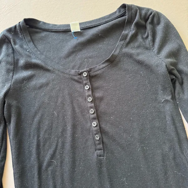 Old Navy Cozy Snug Crew-Neck Henley Top - Image 7