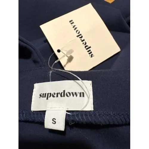 SUPERDOWN One Shoulder‎ Mini Dress S Navy Blue Bodycon Revolve Cocktail NWT - Image 8