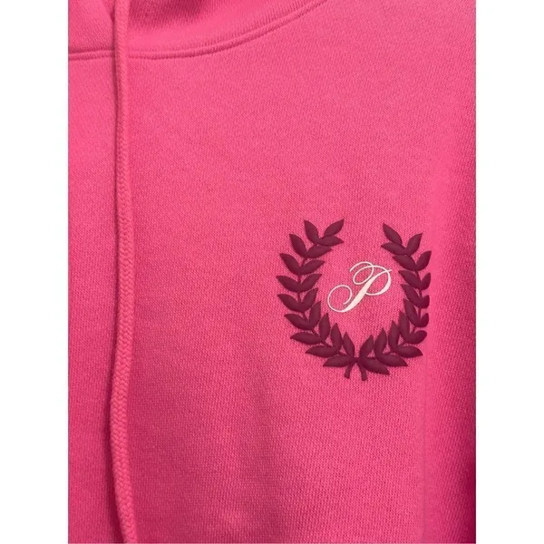 PInk VS - Everyday Fleece Cropped Hoodie - XLarge/Pink - Image 2