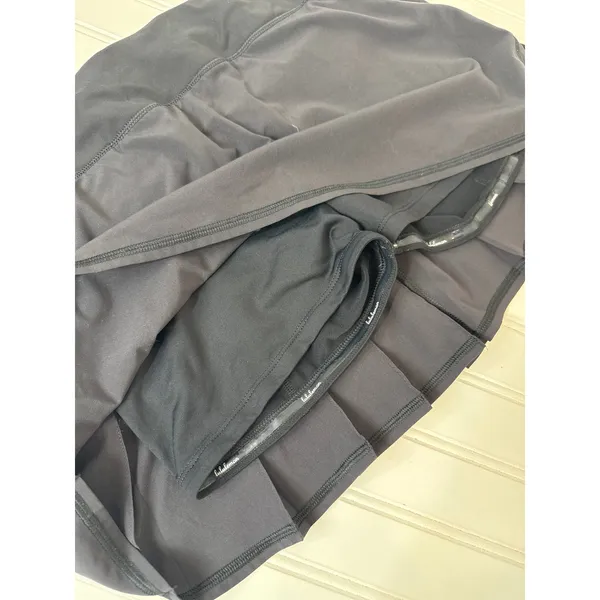 Lululemon Women's Black Pace Setter Athletic Skort Performance Golf Tennis Sz 6 - Image 5