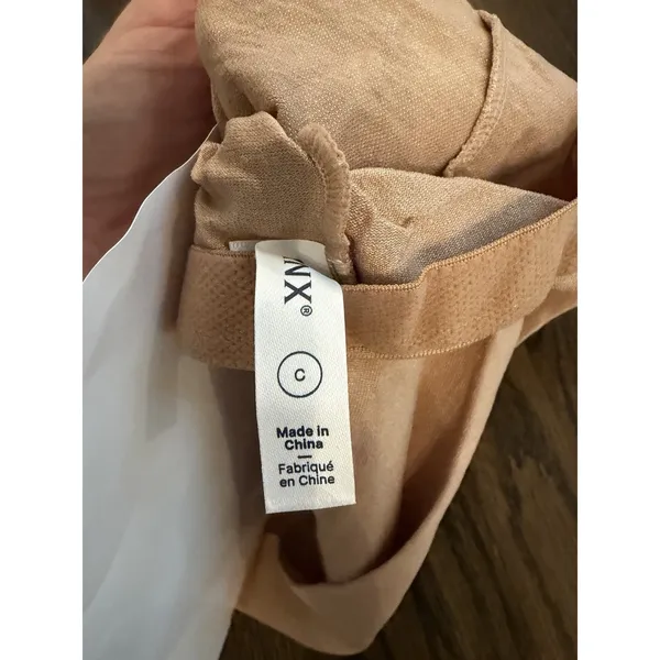 Spanx Womens High-Waisted Full Length Mid Thigh ShapingSheers Nude Sz C NEW NIB - Image 3
