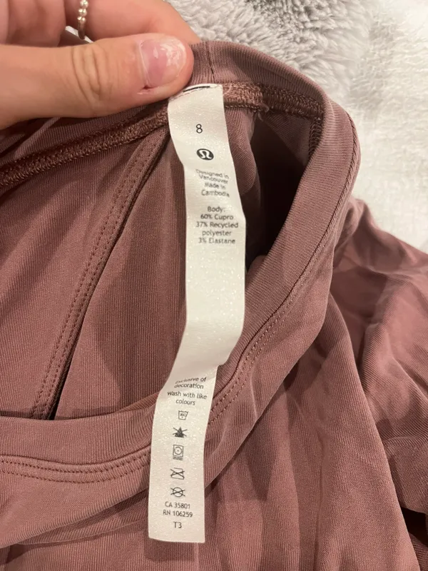 Lululemon Short Sleeve Top - Image 3