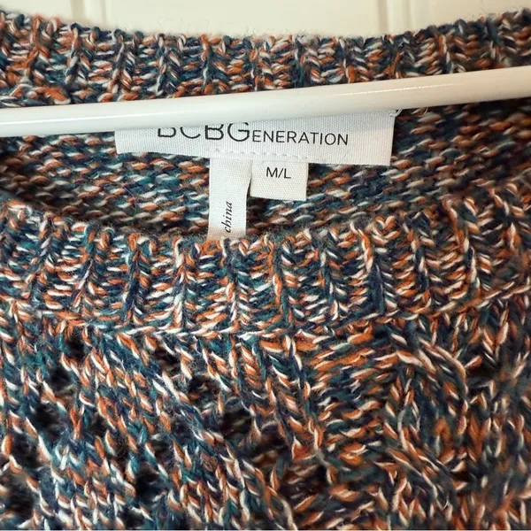 BCBGeneration Multicolor Knit Sweater - Image 3