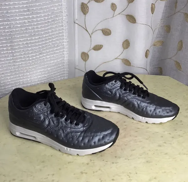 Nike Air Max 1 Ultra Premium Jacquard Sneakers Size 5.5 - Image 5