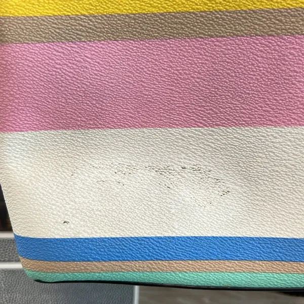 Kate Spade Adjustable Strap Stripe Crossbody/ Purse - Image 5