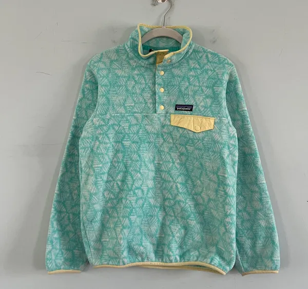 Patagonia Synchilla Snap-T Batik Hex Big Bend Pullover Fleece - Image 2