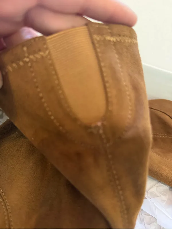 Marc Fisher Meyana Tan Over-the-Knee Boots 9.5M Retail $189 - Image 11