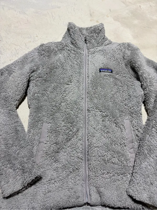 Patagonia Los gatos Gray Fleece Jacket small - Image 2