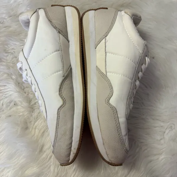 Madewell MWL The League Leather & Nylon Sneakers White Women’s 6.5 - Image 6