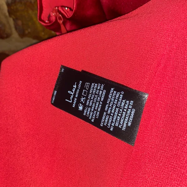 NWT Lulus Dreaming of Elegance Wine Red Satin One-Shoulder Maxi Dress Size XL - Image 10