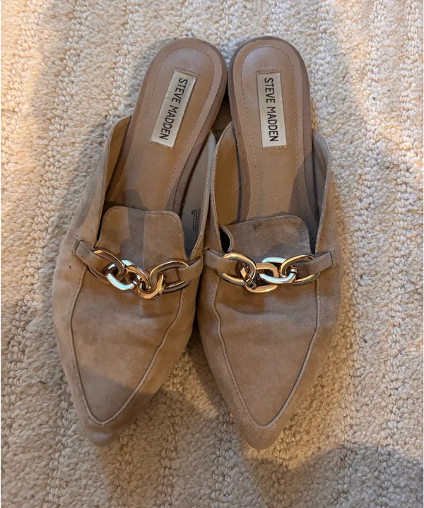 Steve Madden Mules Suede - Image 3