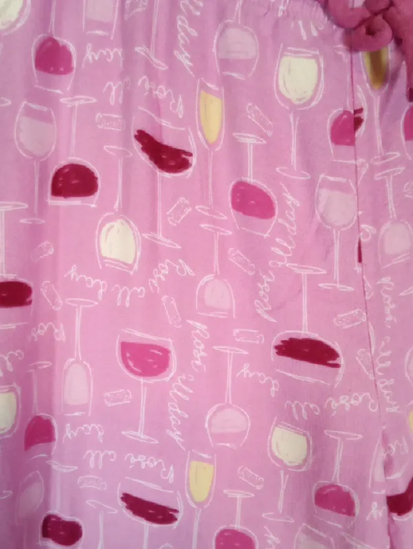 Live Love Loungue By Karen Neuburger Rose All Day Pink Set Pajamas Womens S - Image 6