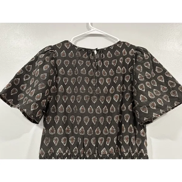 by Anthropologie Women’s Somerset Jumpsuit Wide Leg Paisley Small S - Image 7
