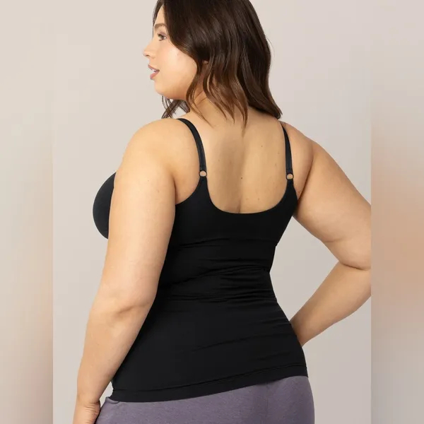 Kindred Bravely Simply Sublime Maternity & Nursing Tank Black Size Medium - Image 4