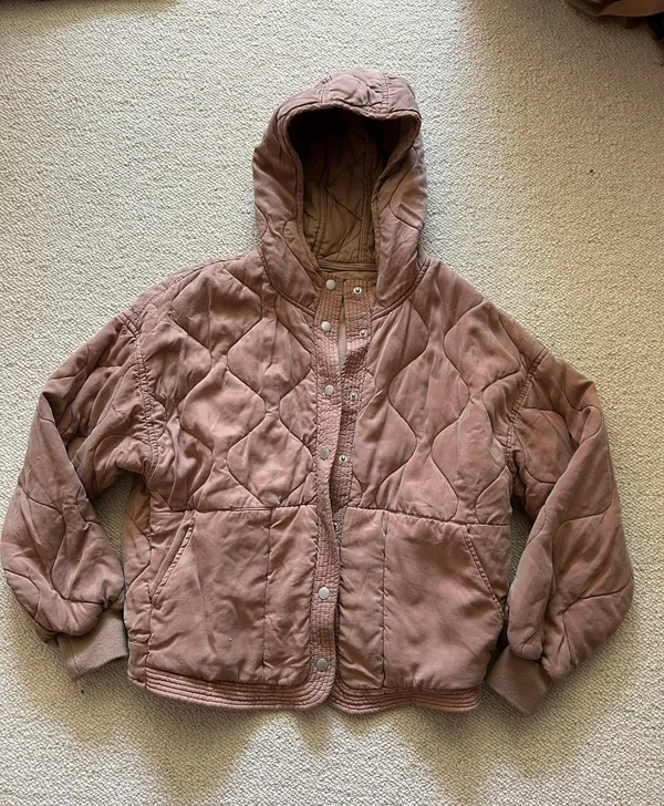 BlankNYC Quilted Jacket With Hood - Image 3