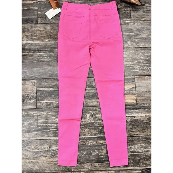 Holic Jeans Pink Distressed Skinny Size M Stretchy‎ NWT - Image 6