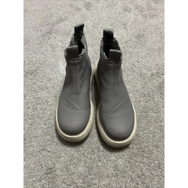 Women'S Toms Grey Alpargata Mallow Chelsea Leather Upper Bootie‎ Size 8 - Image 7