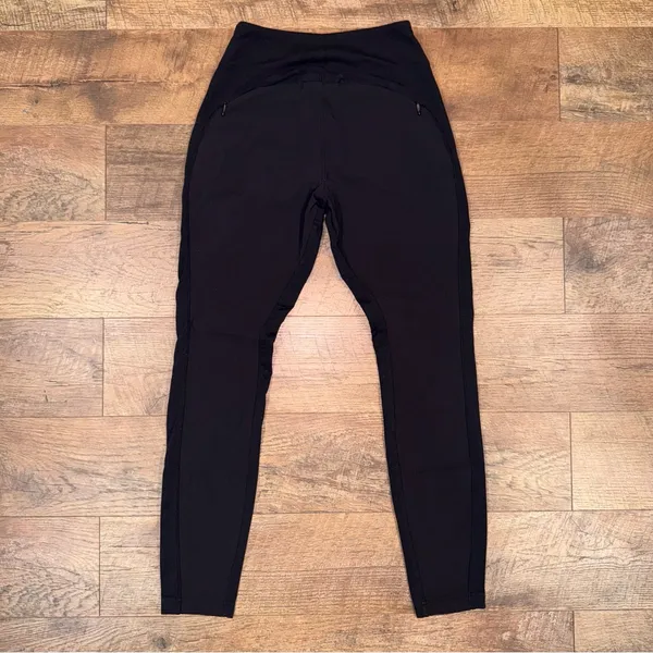 Athleta Highline Hybrid Ankle Pants Women's Activewear Black Leggings - Image 9
