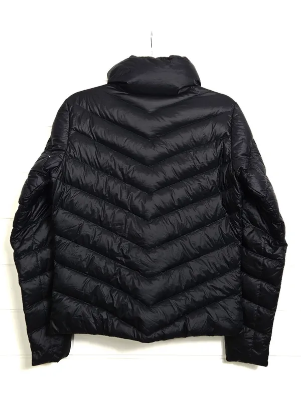 Patagonia Black Quilted Lightweight Down Puffer Jacket size M - Image 3