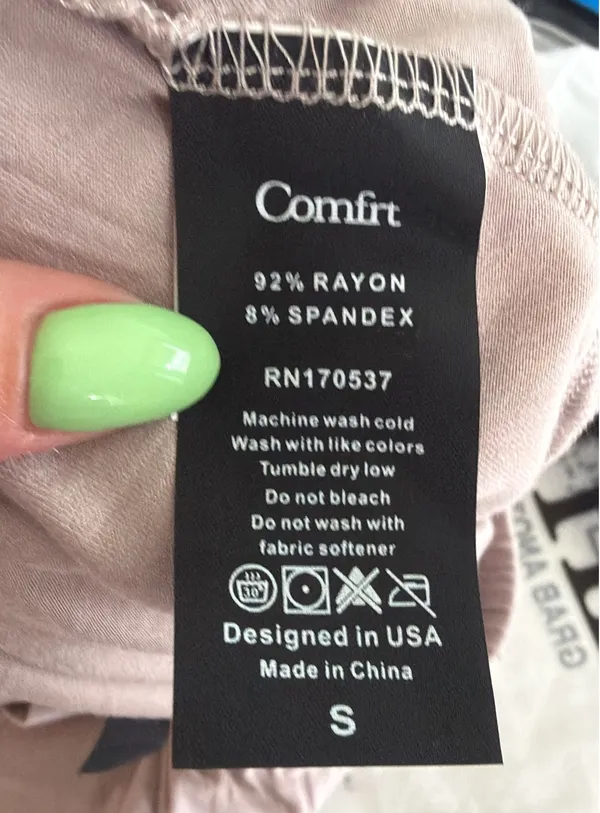 Comfrt Small Cloud Lounge Shorts in Color Dove - Image 9