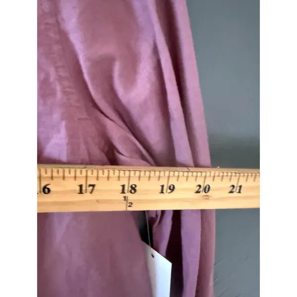 Needle & Cloth Mauve Linen Blend Button Down Shirt Long Sleeve‎ Womens Large NWT - Image 5