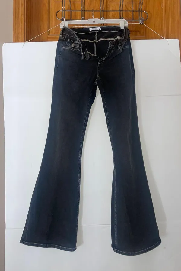 Denim Low Rise, Flares - Image 3