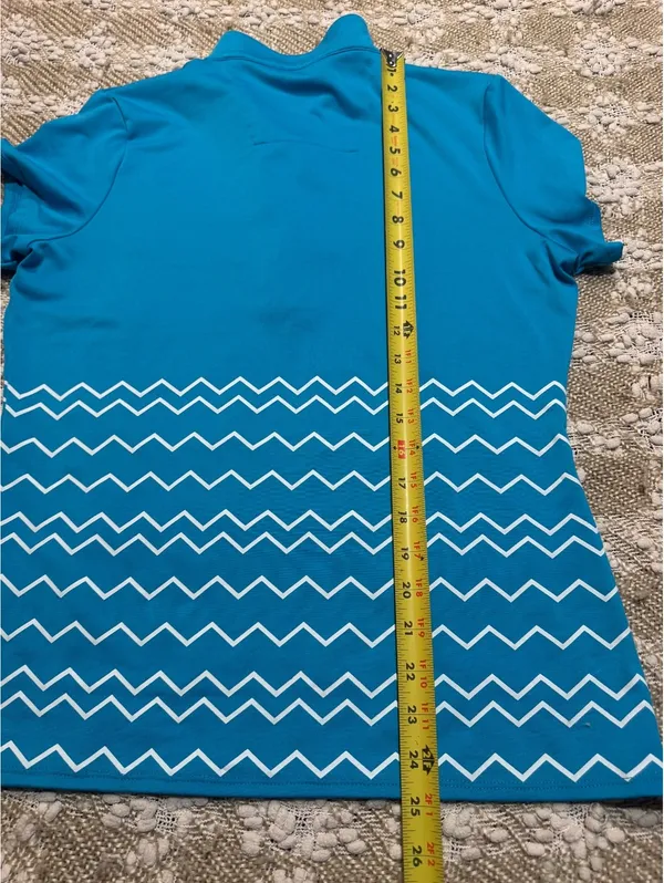 Nancy Lopez Golf blue zip - Image 5