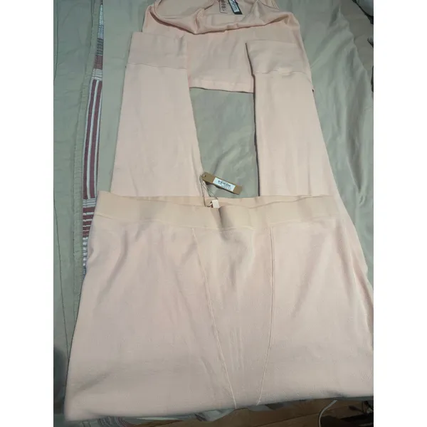 READ* Skims Sleep Set XL Tank Top & 2X leggings quartz pink logo pajama lounge - Image 8
