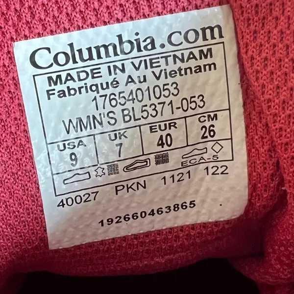 Columbia Crestwood Mid Waterproof Women's Boot Size 9 #B1632 - Image 8